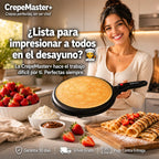 CrepeMaster+ | Crepas perfectas, sin ser chef