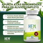 HEM HERO | Alivio Rápido y Natural para Hemorroides