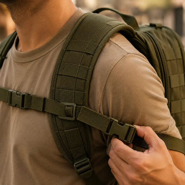 Correas Ajustables con Hebillas de Seguridad
