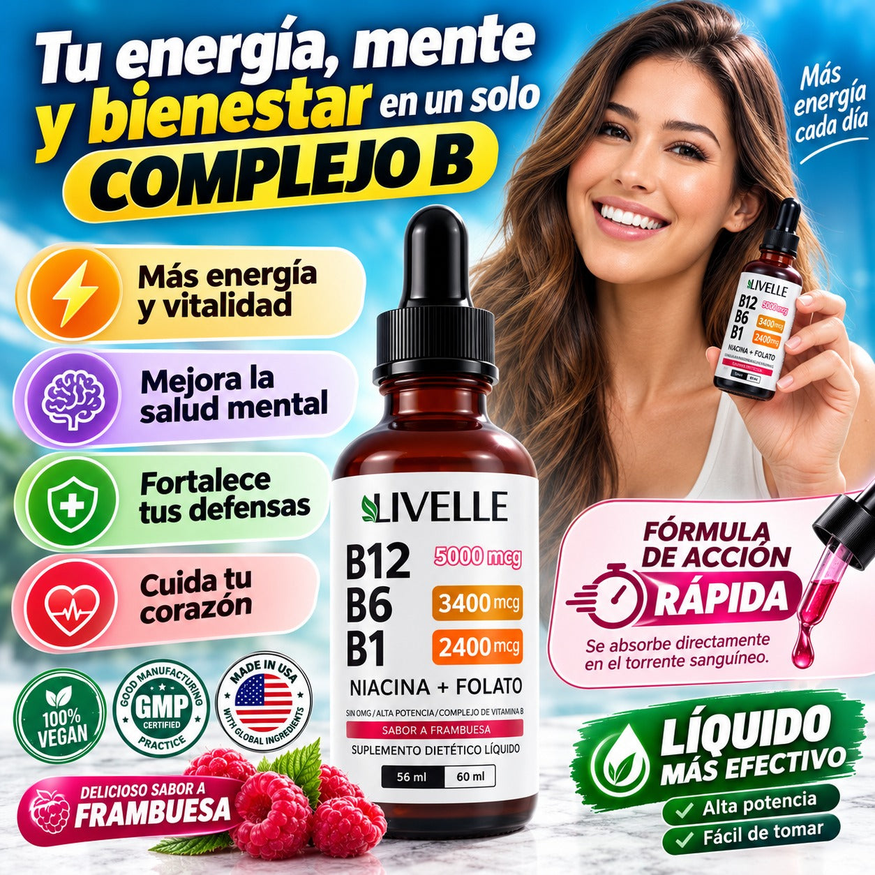 Suplemento de vitamina B12