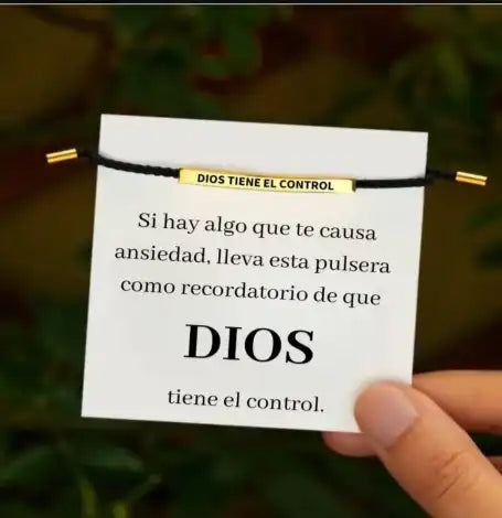 Pulsera Dios Tiene El Control
