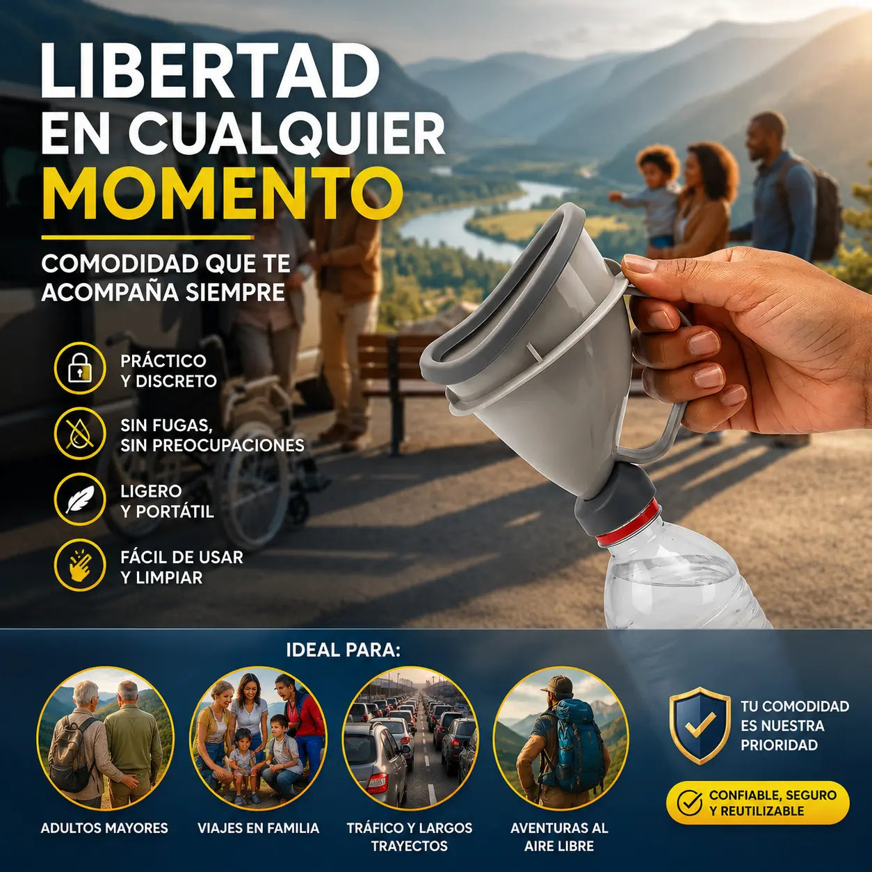 UrinGo | Tu baño portátil de emergencia