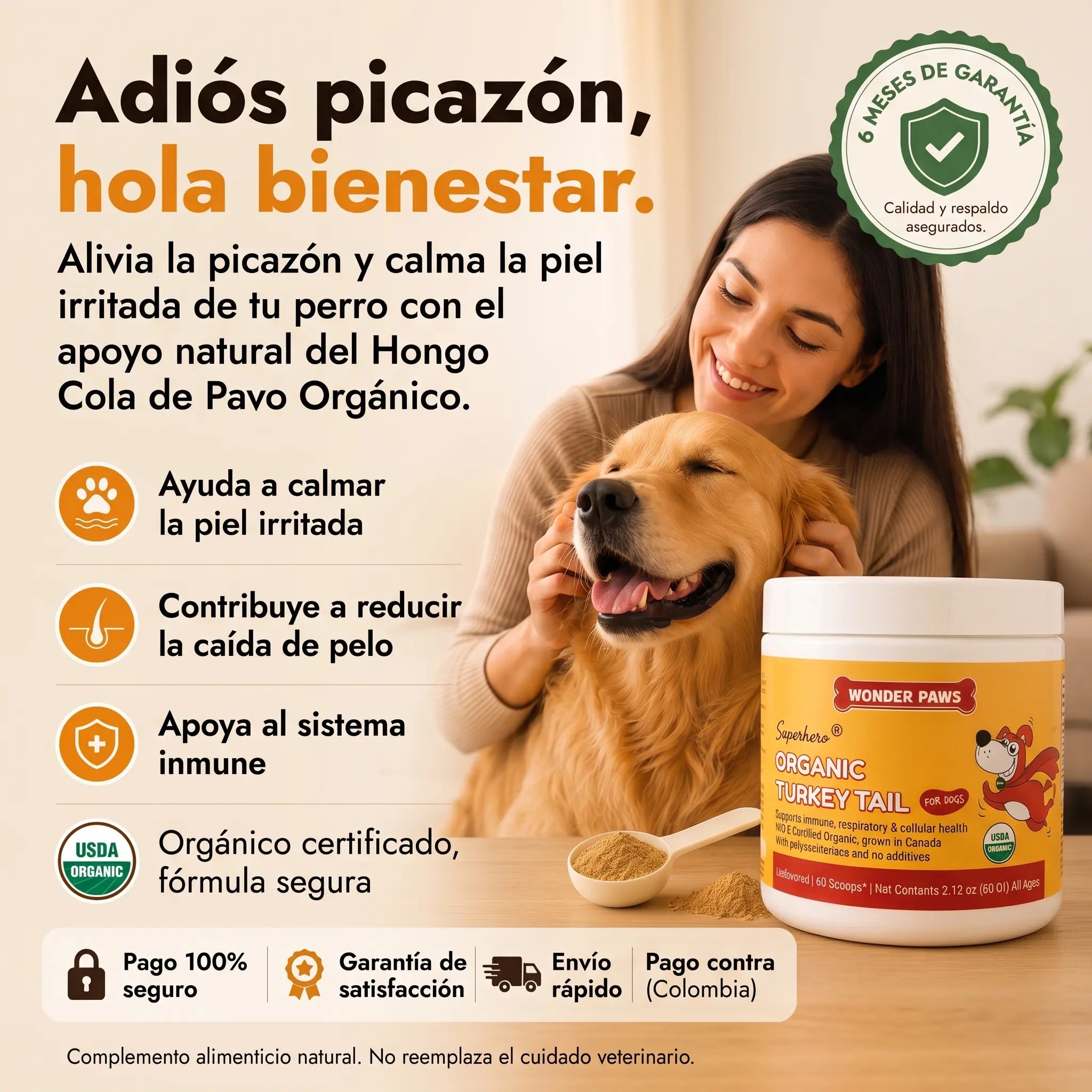 Wonder Paws Calma Total | Adiós picazón, hola bienestar